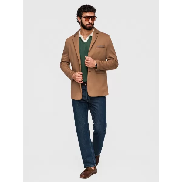  Pánské sako OMBRE M170 LIGHT BROWN 