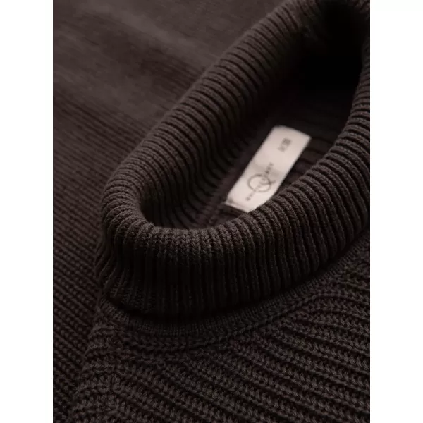  Pánský rolák OMBRE OM-SWTN-0189 DARK BROWN 