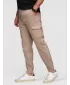 Pánské kalhoty OMBRE OM-PAJO-0290 BEIGE