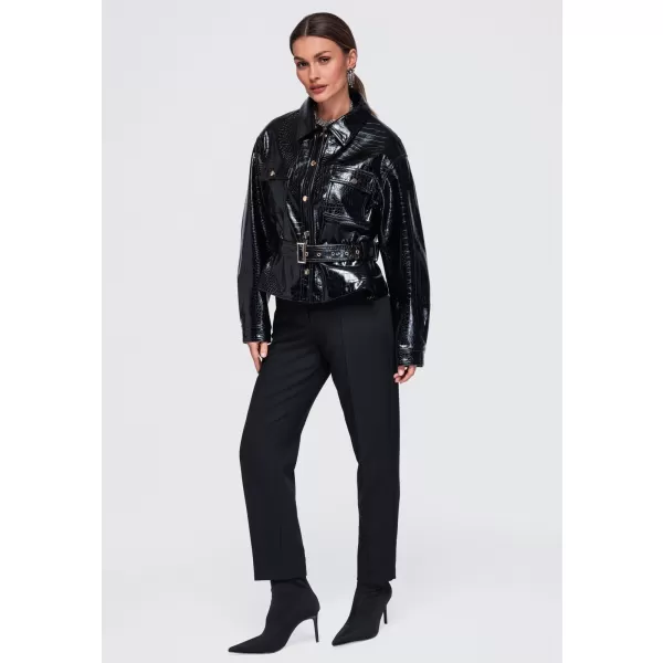  Dámská bunda OMBRE OW-JAFL-0141 BLACK 