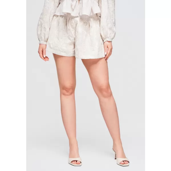  Dámské kraťasy OMBRE OW-ST-E0012 BEIGE 