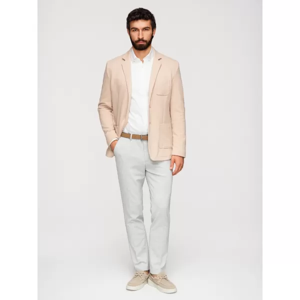  Pánské sako OMBRE M165 BEIGE 