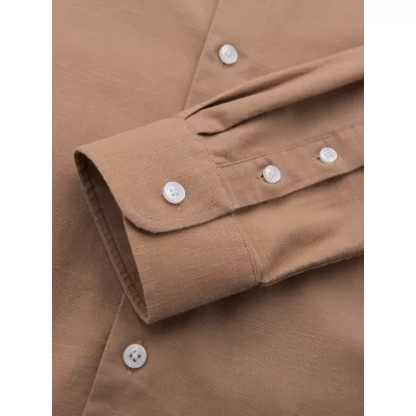  Pánská košile OMBRE K704 COFFEE 