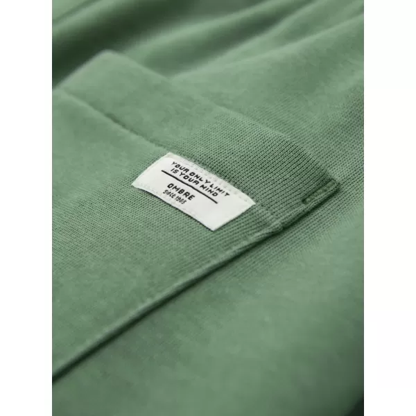  Pánské tepláky OMBRE OM-PABS-0304 GREEN 