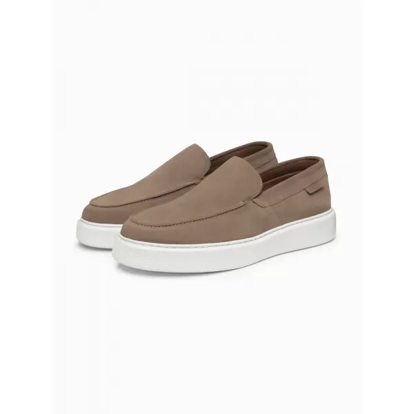  Pánské polobotky OMBRE OM-FOCS-0246 DARK BEIGE 