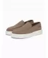 Pánské polobotky OMBRE OM-FOCS-0246 DARK BEIGE