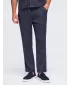 Pánské kalhoty OMBRE OM-PACP-0311 NAVY BLUE