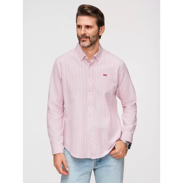  Pánská košile OMBRE K703 PINK 