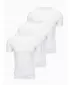Pánské triko OMBRE OM-TSBS-0268 WHITE