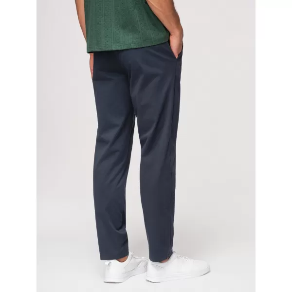  Pánské kalhoty OMBRE OM-PACP-0293 NAVY BLUE 