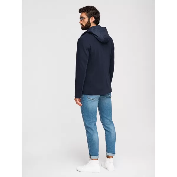  Pánská bunda OMBRE M167 NAVY BLUE 