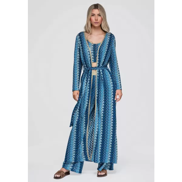  Dámský kardigan OMBRE OW-UW-E0001 BLUE 