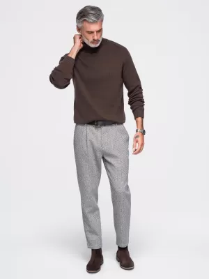 Pánský rolák OMBRE OM-SWTN-0192 BROWN