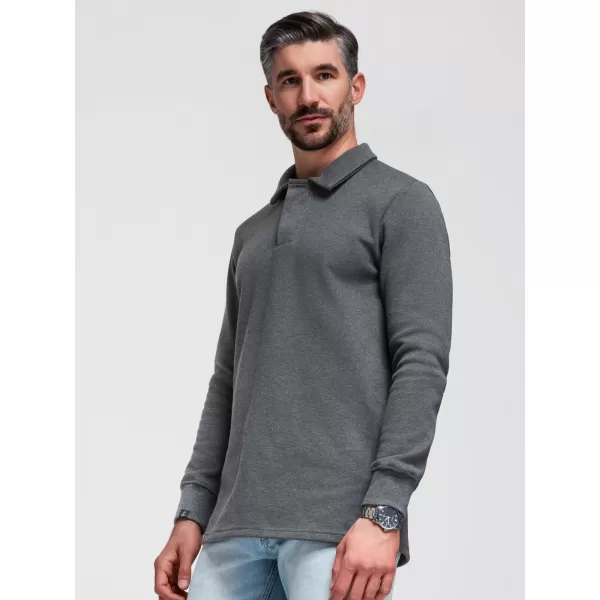 Pánský rolák OMBRE B1719 GRAPHITE 