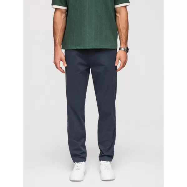  Pánské kalhoty OMBRE OM-PACP-0293 NAVY BLUE 