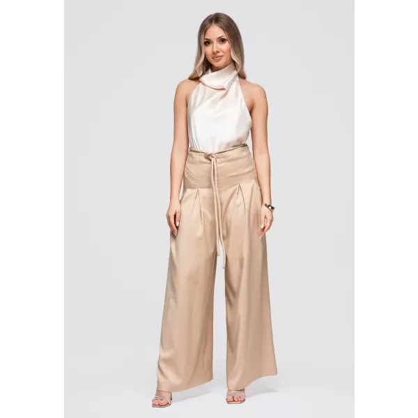  Dámské kalhoty OMBRE OW-PA-E0014 TAUPE 