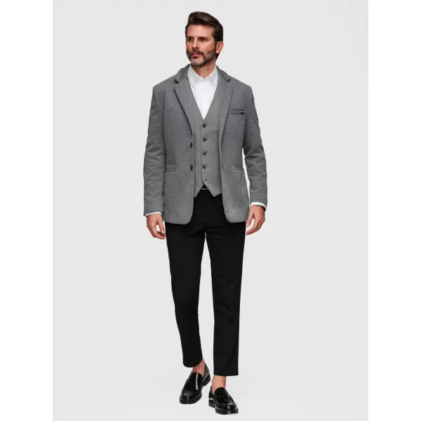  Pánské sako OMBRE M170 LIGHT GREY 