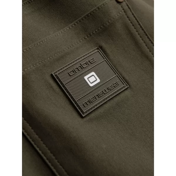  Pánské kalhoty OMBRE P1515 DARK OLIVE GREEN 