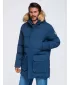 Pánská parka OMBRE OM-JALJ-0310 NAVY BLUE