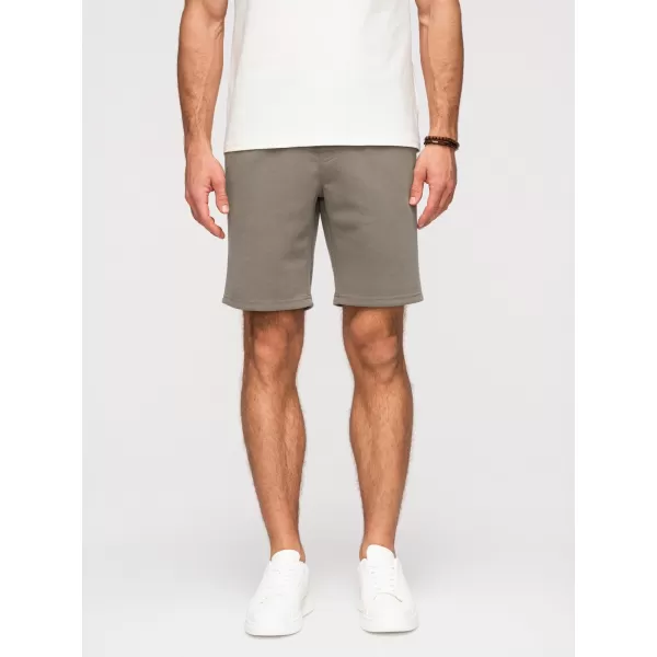  Pánské kraťasy OMBRE OM-SRSK-0124 KHAKI 