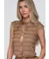 Dámská blůza OMBRE OW-TS-E0066 TAUPE