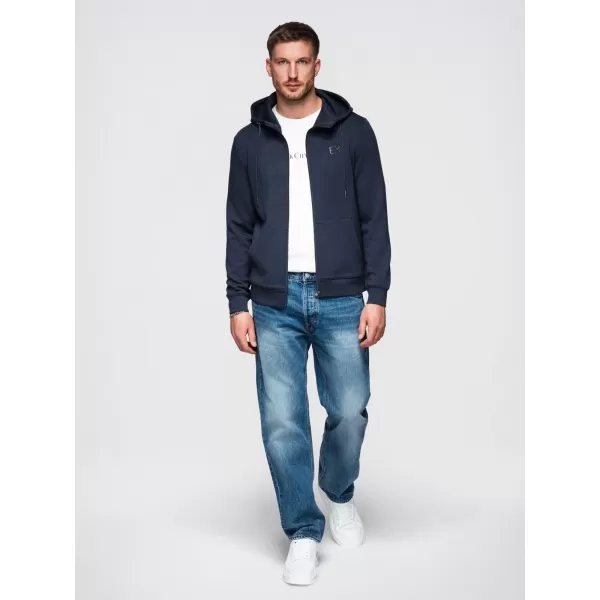  Pánská mikina OMBRE OM-SZBC-0196 NAVY BLUE 