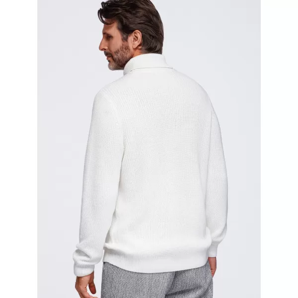  Pánský rolák OMBRE OM-SWTN-0189 WHITE 