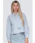 Dámská košile OMBRE OW-SH-E0069 GREY