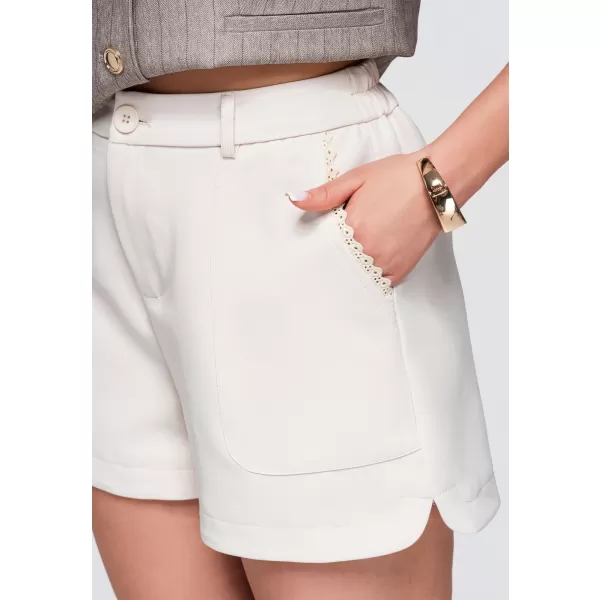  Dámské kraťasy OMBRE OW-ST-E0009 BEIGE 