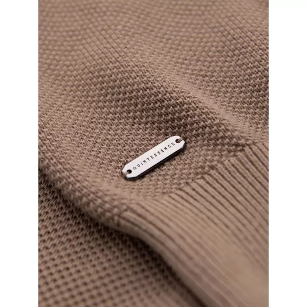  Pánské polo tričko OMBRE OM-POSS-0178 LIGHT BROWN 