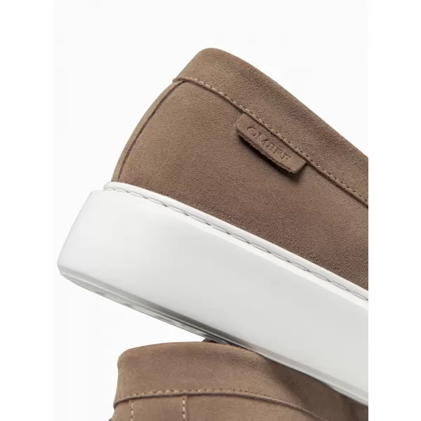 Pánské polobotky OMBRE OM-FOCS-0246 DARK BEIGE 