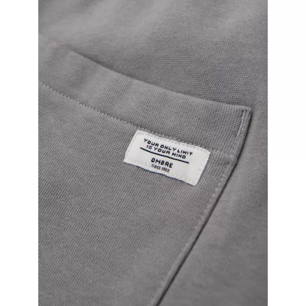  Pánské tepláky OMBRE OM-PABS-0304 GREY 