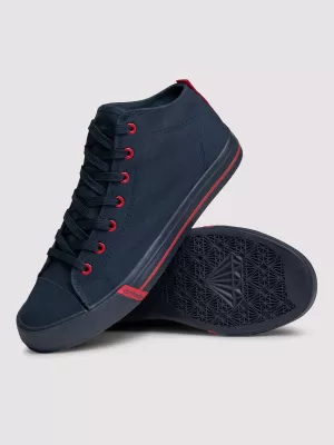 Pánské kotníkové tenisky OMBRE OM-FOTH-0241 NAVY BLUE