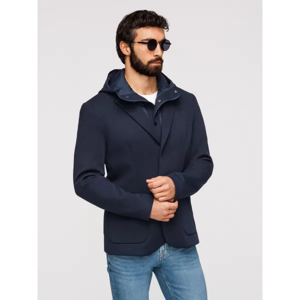  Pánská bunda OMBRE M167 NAVY BLUE 