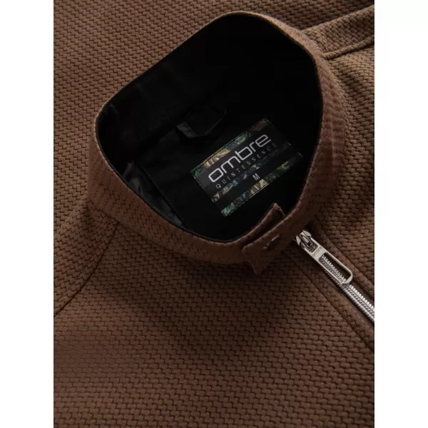  Pánská bunda OMBRE C587 BROWN 