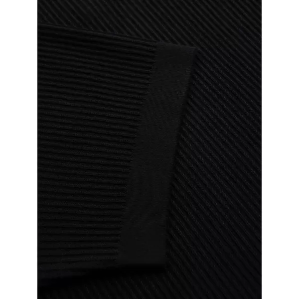  Pánské triko s límečkem OMBRE OM-POSS-0182 BLACK 
