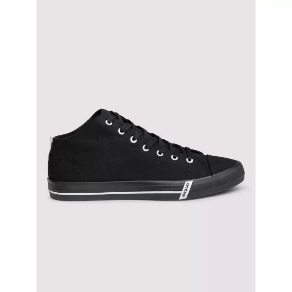  Pánské kotníkové tenisky OMBRE OM-FOTH-0241 BLACK 