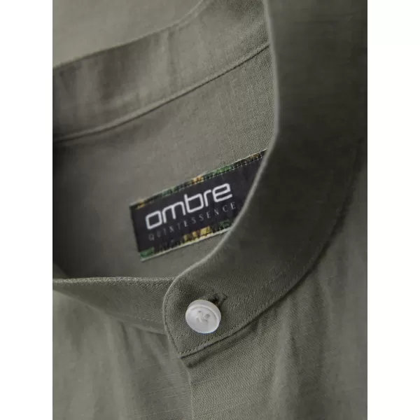  Pánská košile OMBRE K704 KHAKI 