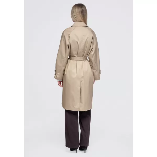  Dámský kabát OMBRE OW-CT-E0002 BEIGE 