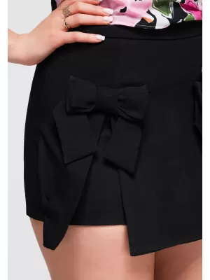 Dámské kraťasy OMBRE OW-ST-E0013 BLACK