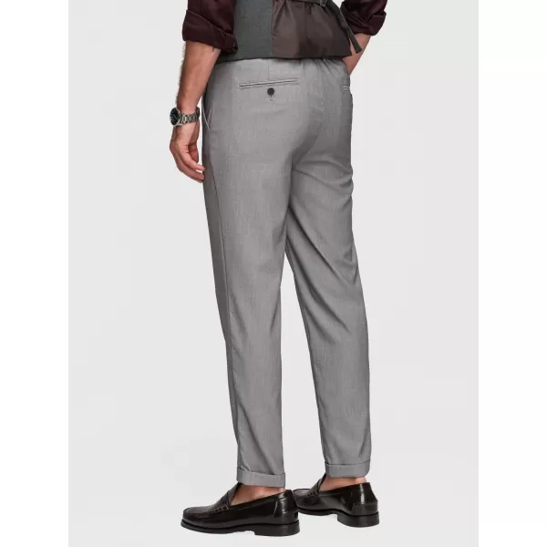  Pánské kalhoty OMBRE P1525 GREY 