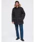 Pánská parka OMBRE OM-JALJ-0310 BLACK