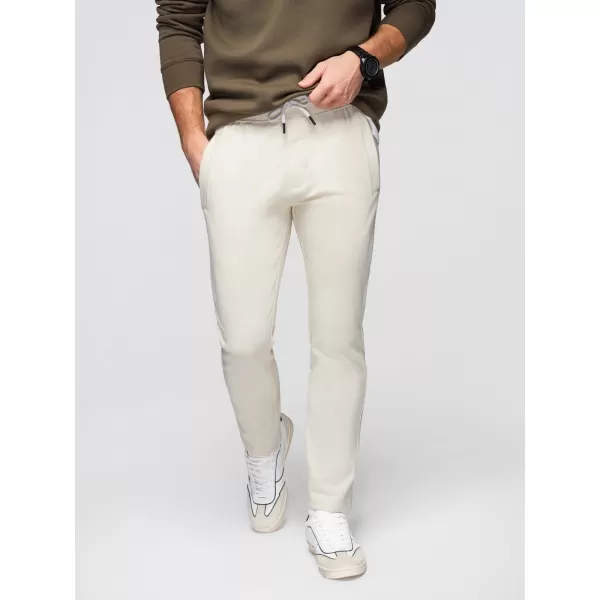  Pánské tepláky OMBRE OM-PABS-0304 CREAM 