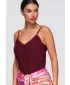 Dámské tílko OMBRE OW-TS-E0057 BURGUNDY