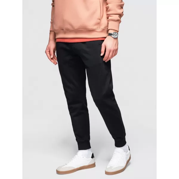  Pánské tepláky OMBRE OM-PABS-0305 BLACK 