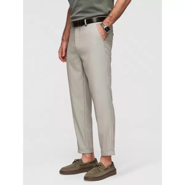  Pánské kalhoty OMBRE P1525 GREY AND BEIGE 