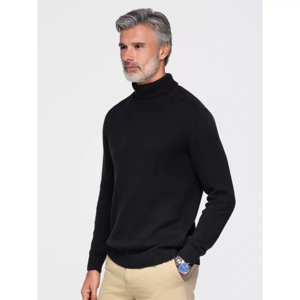  Pánský rolák OMBRE OM-SWTN-0192 BLACK 