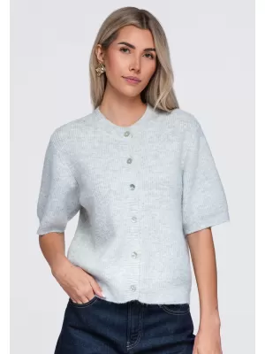 Dámská halenka OMBRE OW-TS-E0091 GREY