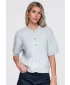 Dámská halenka OMBRE OW-TS-E0091 GREY