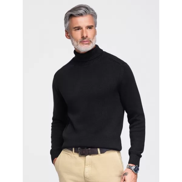  Pánský rolák OMBRE OM-SWTN-0192 BLACK 